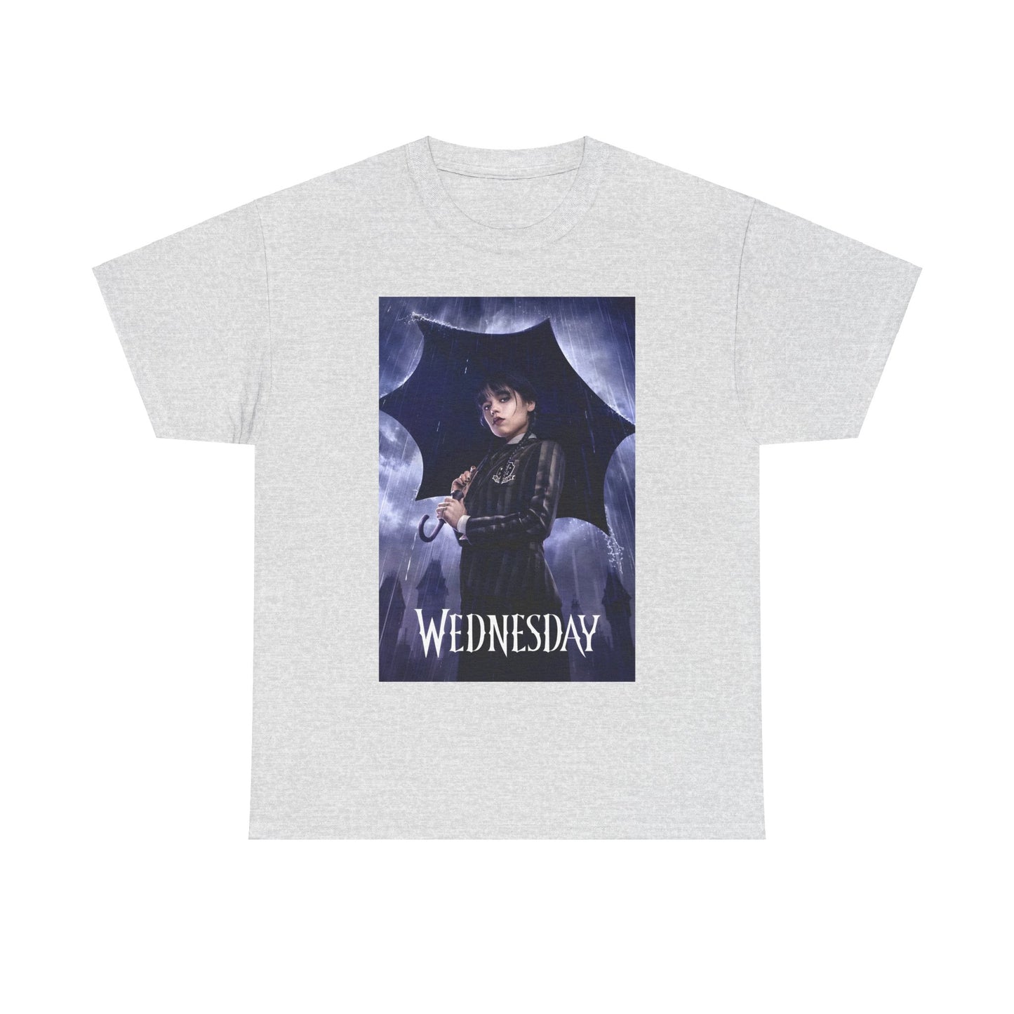 "Wednesday" Embrace the Dark Elegance Graphic  Unisex Graphic Tee Shirt