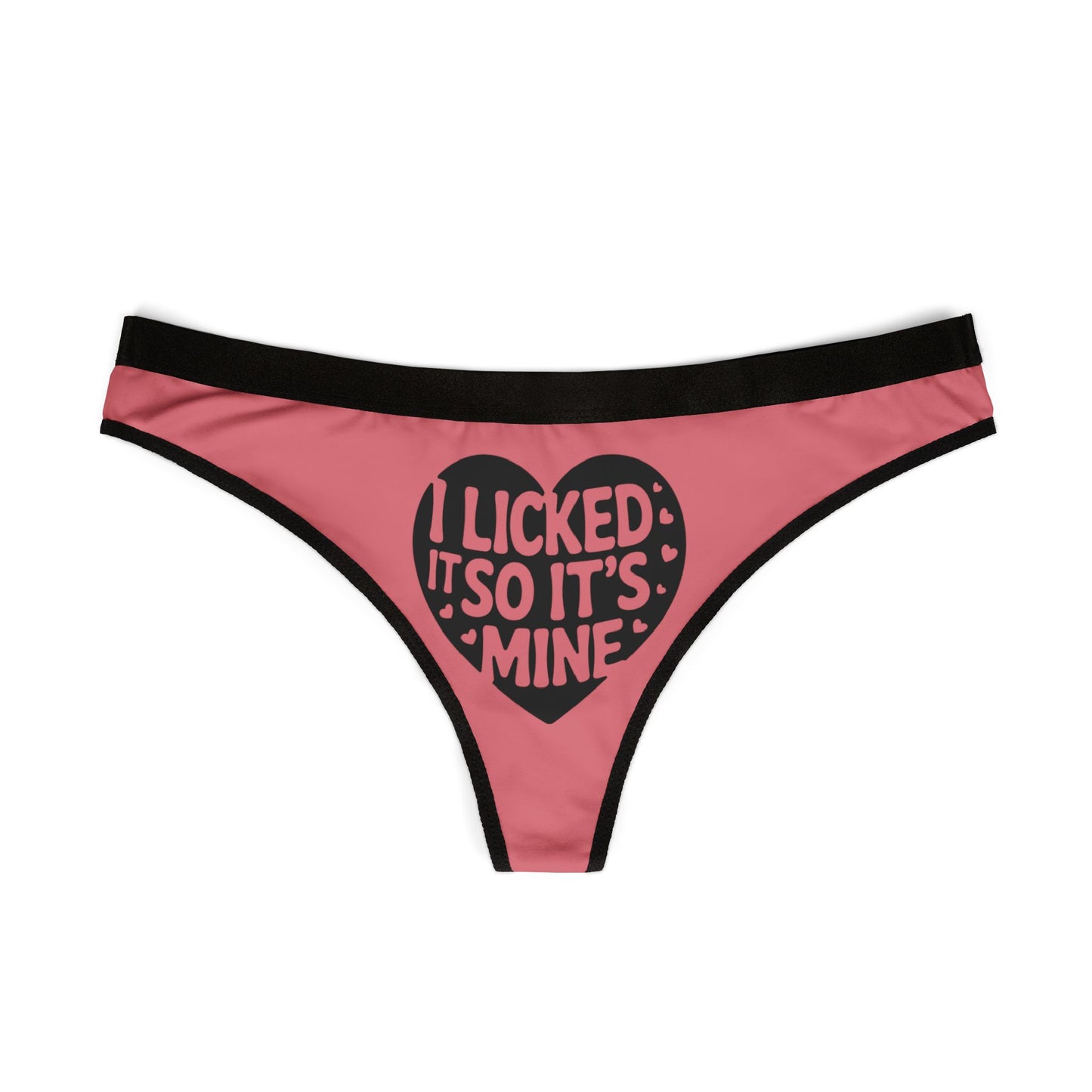 Valentines Naughty Gift Cheeky Womens Thong funny Birthday Anniversary Romantic