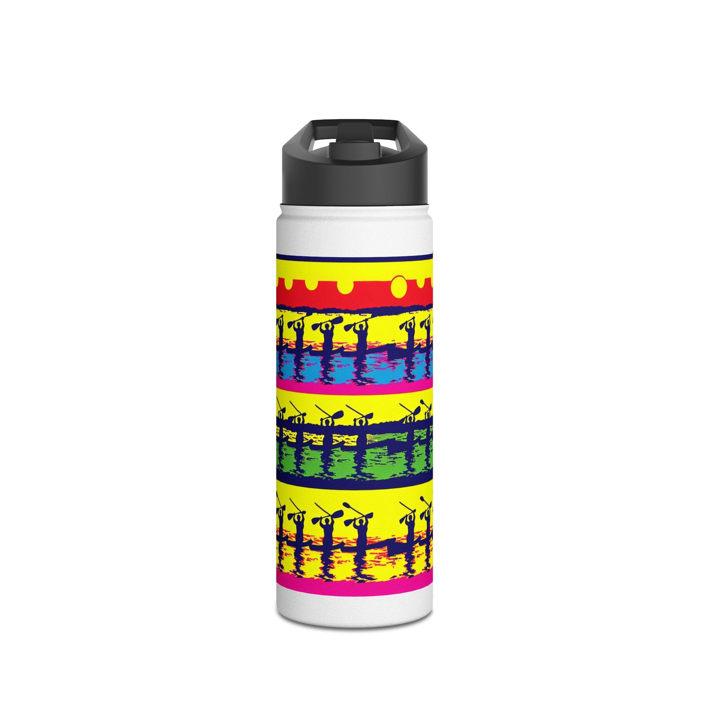 Fantasy Paddleboarding Stainless Steel Water Bottle, Standard Lid