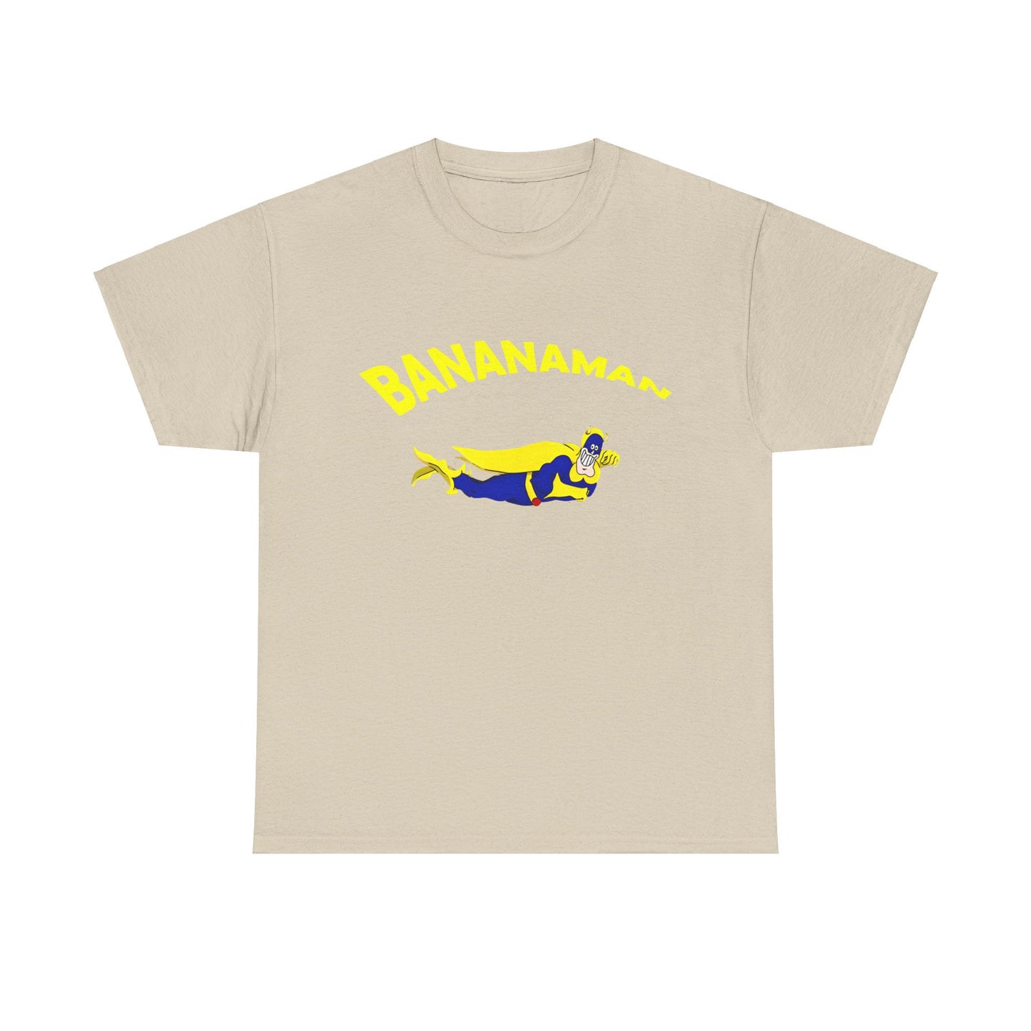 Bananaman Logo  Graphic Unisex T Shirt Tee