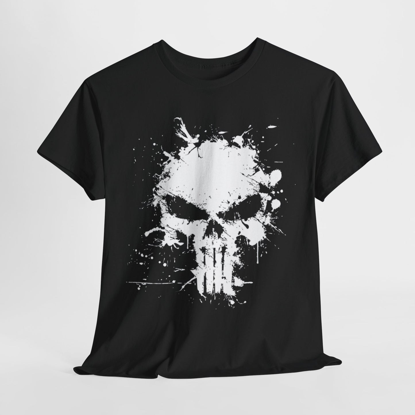 The Punisher Splatter icon Unisex Men´s Women´s Graphic T Shirt Tee