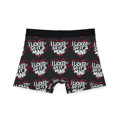 Stylish Valentines Naughty Cheeky Mens Boxer Briefs crafted for comfort, ideal for surprise gifts on anniversaries or birthdays.
