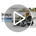 Ninja ZEROSTICK Classic Cookware 20cm Frying Pan, Non-Stick, Long Lasting Aluminium Frying Pan, Induction Compatible, Oven Safe to 180°C, Black, CW50020UK