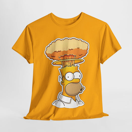 Homer Mind Blown  Graphic T-Shirt Urban Unisex Cotton Tee