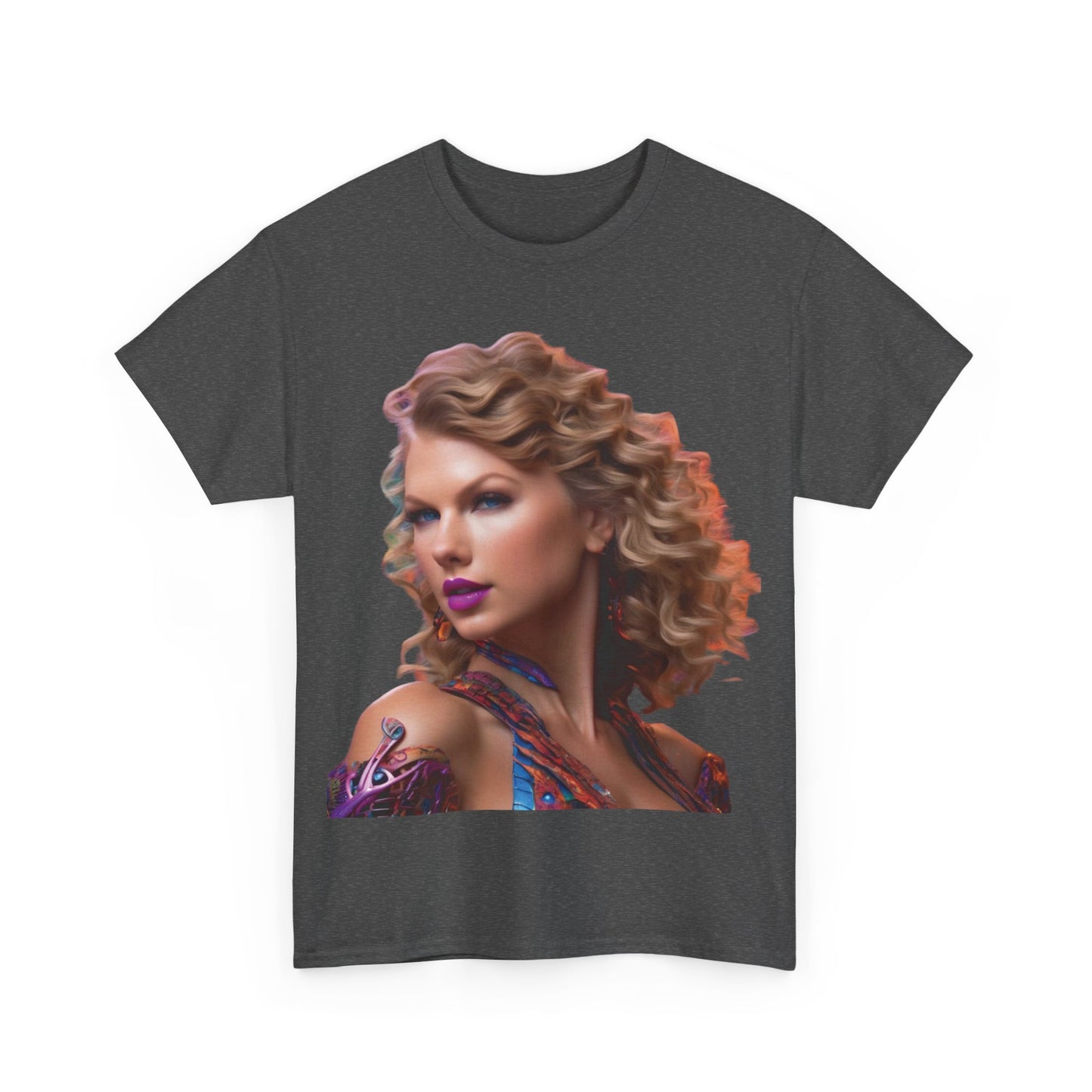 Swifties psychedelic  Taylor Swift Heavy Cotton Tee