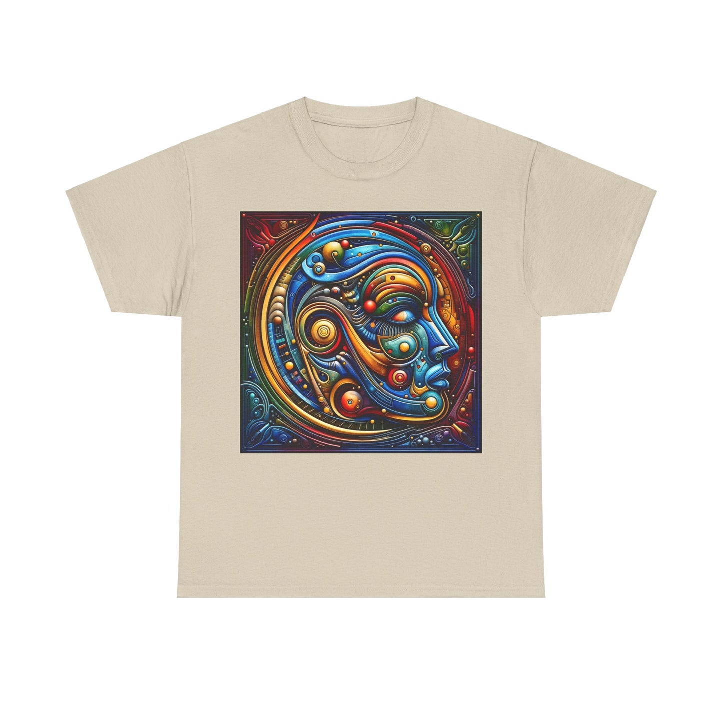 Stained Glass Dreams Unisex T Shirt Graphic Tee Unisex