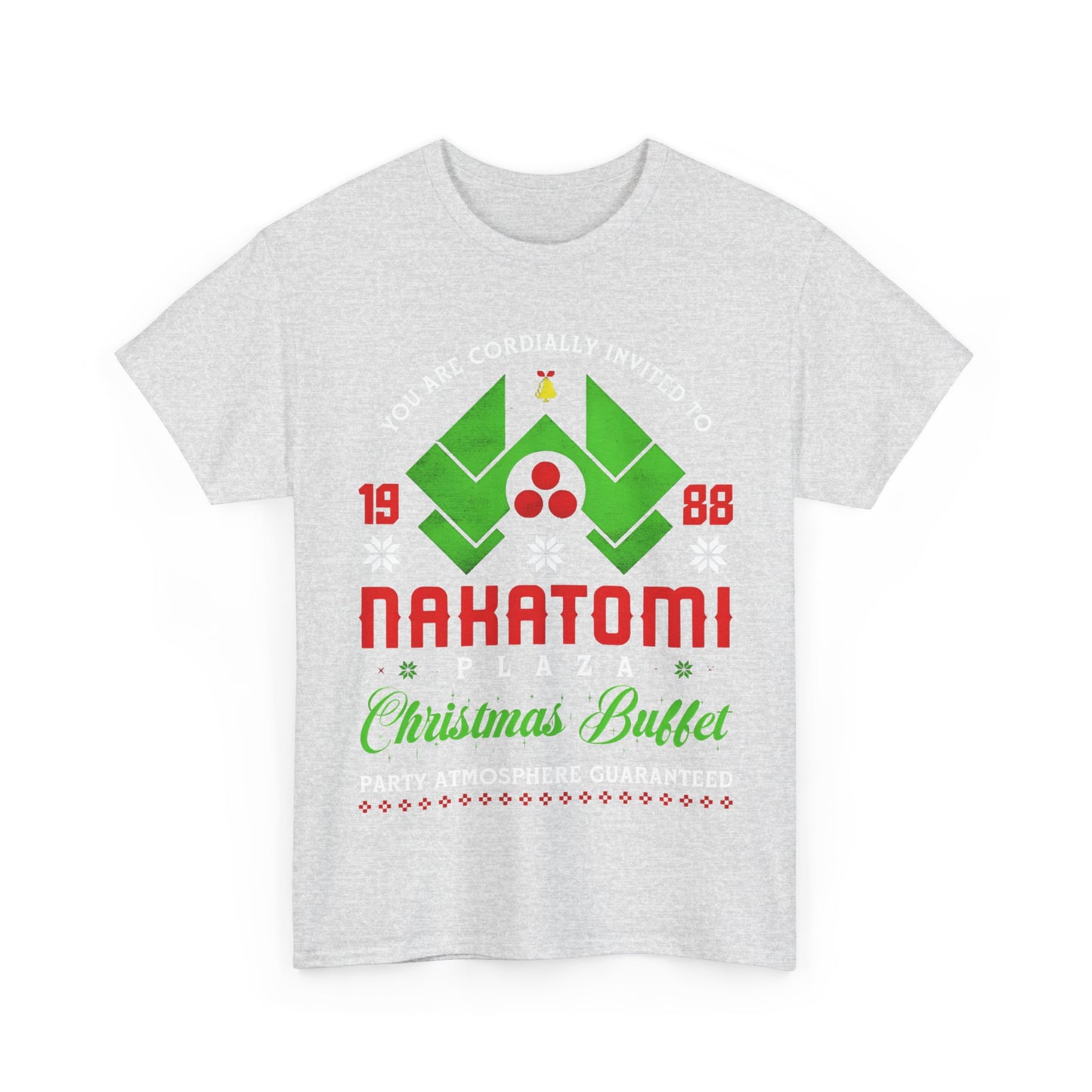 Nakatomi Plaza Christmas 1988 Graphic T-Shirt Urban Unisex Cotton