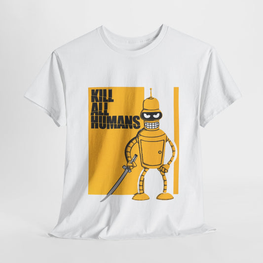 Bender Kill Bill Men´s Women´s Graphic Cotton Funny T Shirt Tee Street Urban