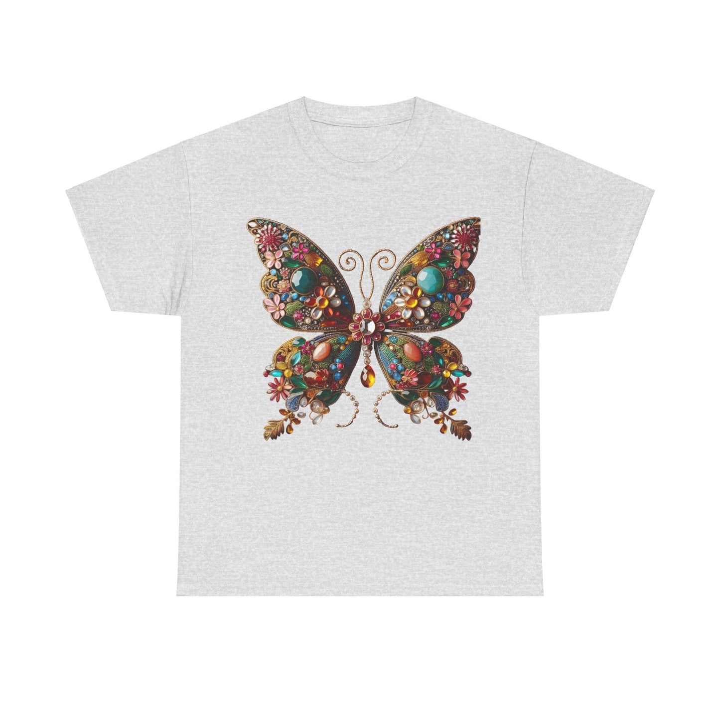 Enchanting Butterfly Brooch Unisex T Shirt Graphic Tee Unisex