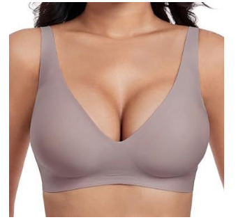 Stylish seamless bra with gentle padding, designed for ultimate comfort and sophistication.