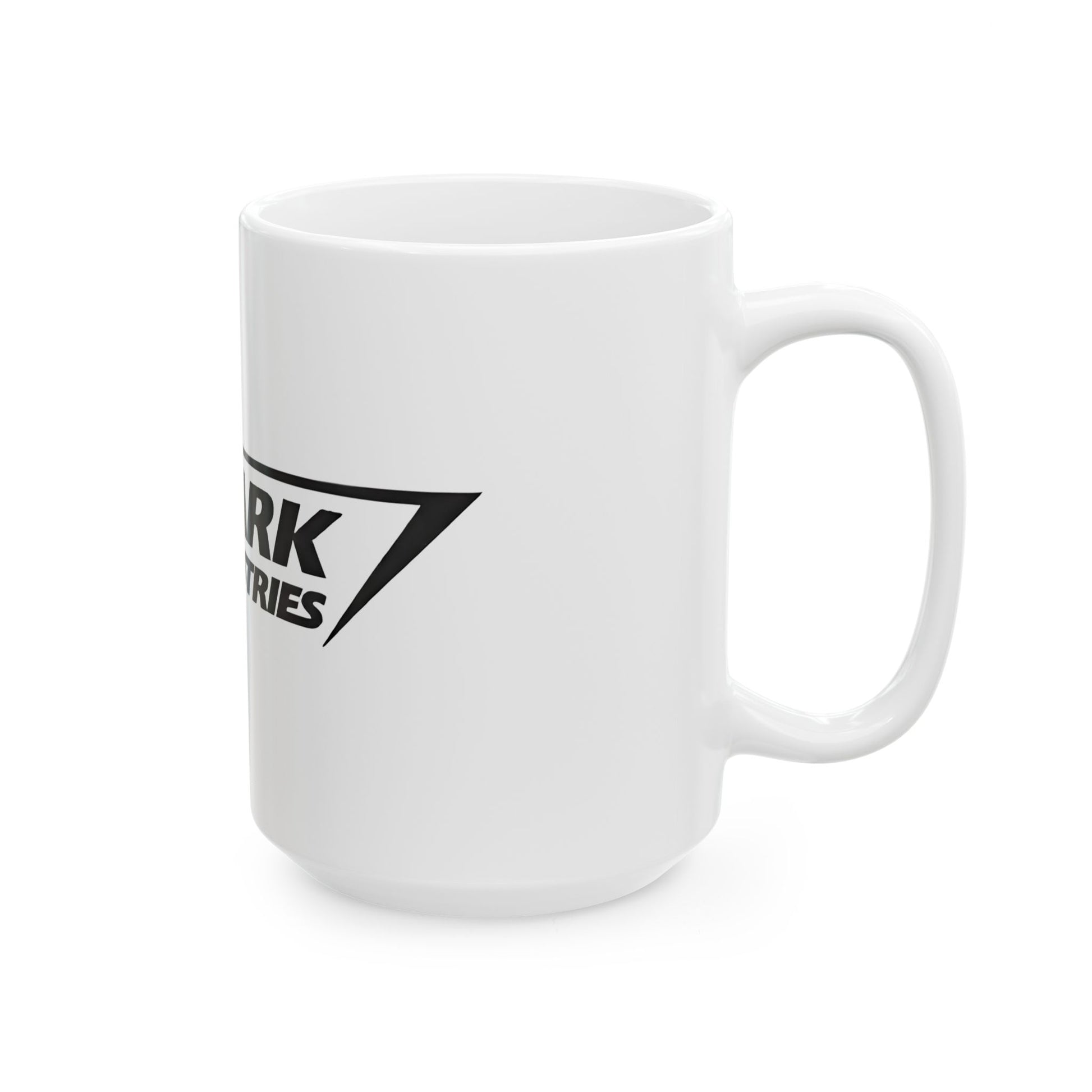 Transform your workspace with the Stark Industries Iron Man Logo Image Ceramic Mug - the perfect quirk for those long hours of brainstorming evil plans or just eating lunch!