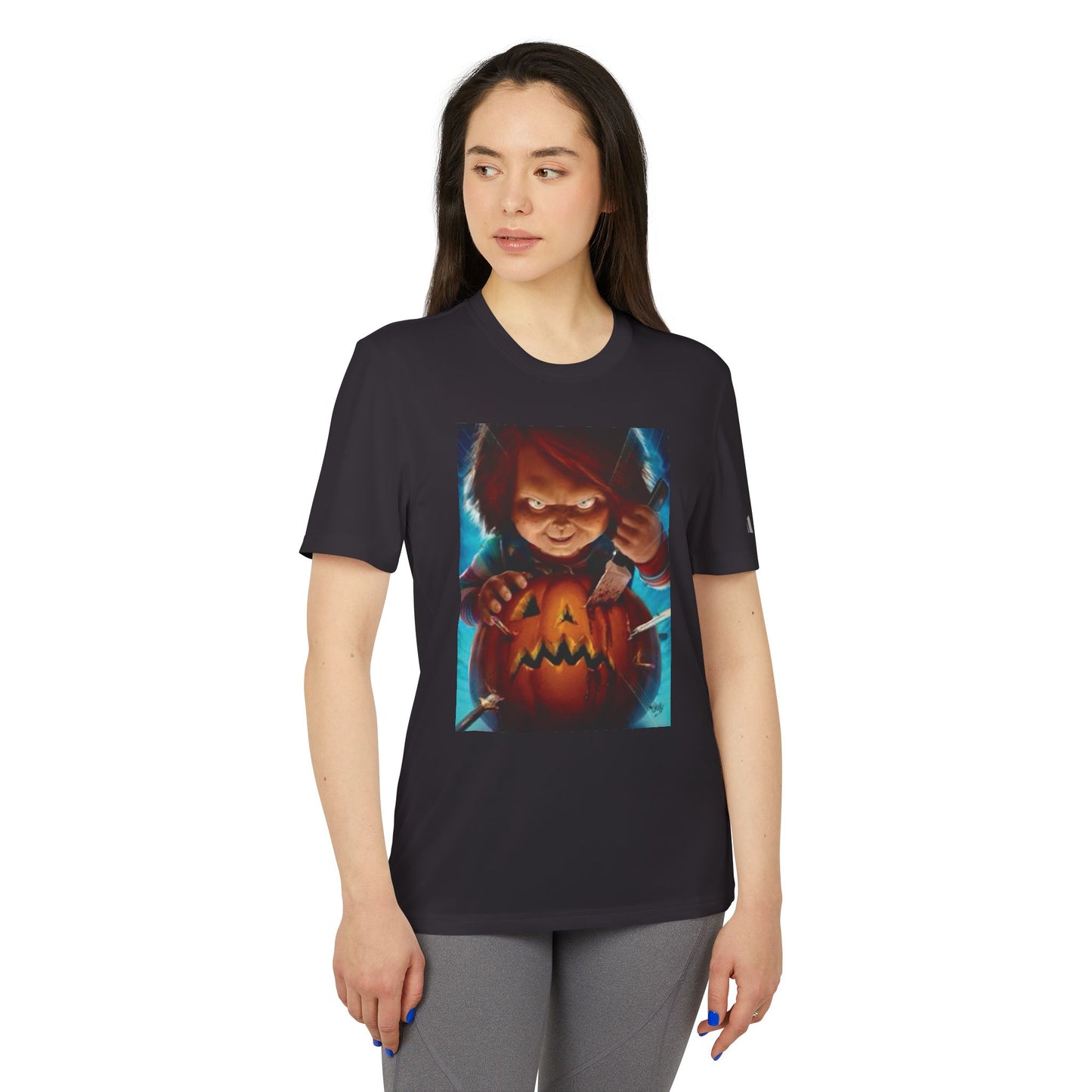 Adidas Unisex Halloween Chucky Cute T-shirt 9 Colors