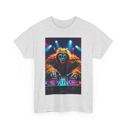 Eye-catching Street Monster Graphic T-Shirt front view with vibrant graphic design, ideal for making a bold statement in urban streetwear.