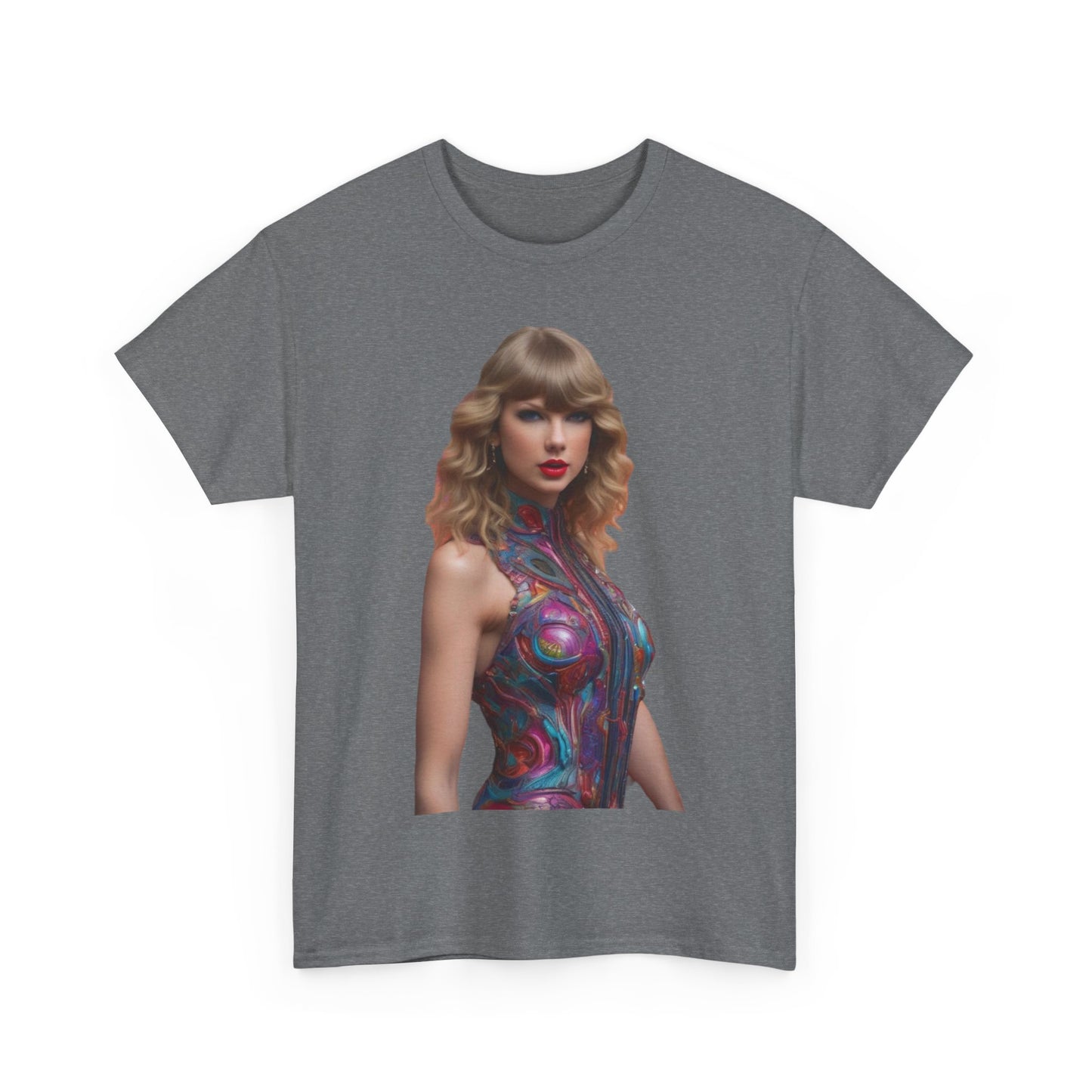 Swifties psychedelic  Taylor Swift Heavy Cotton Tee