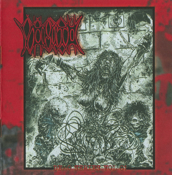 Vômito Demo Series CD cover by Rancid Offal Records, showcasing the album's intense goregrind aesthetic with vibrant artwork, representing the Brazilian metal scene.