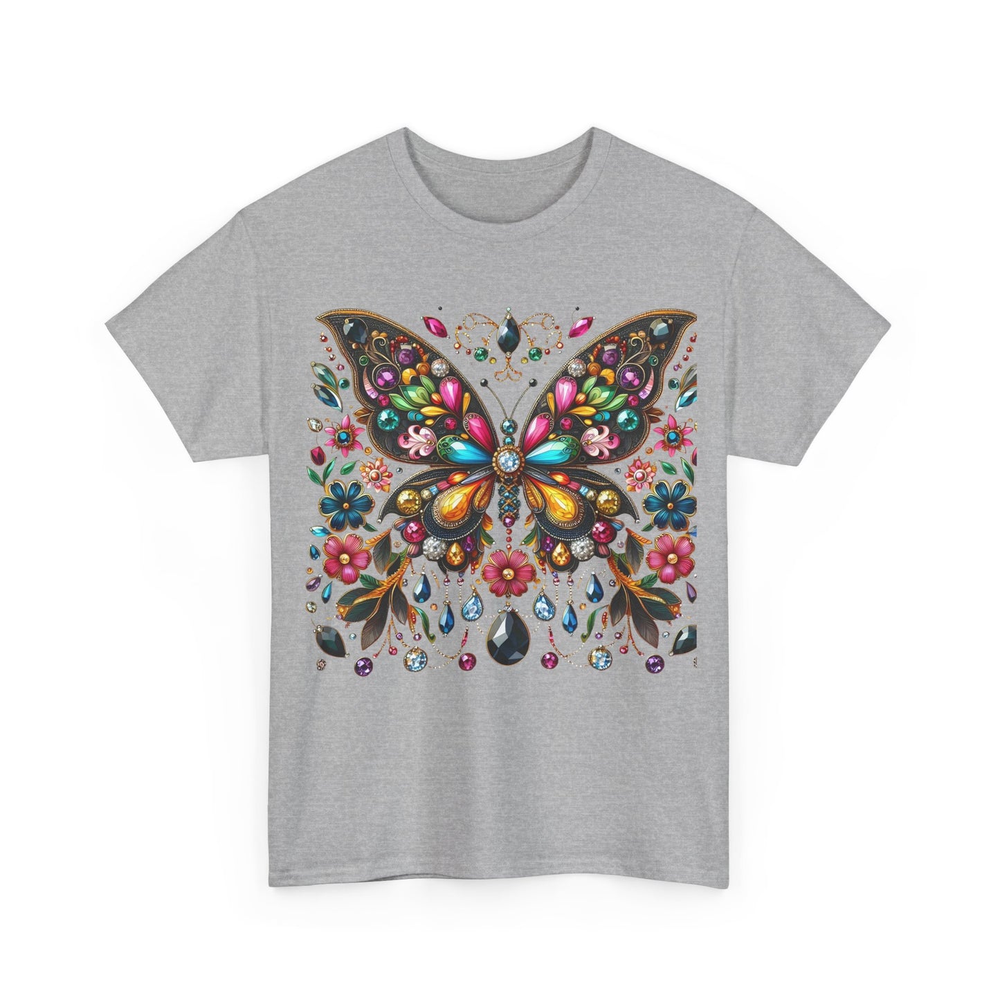 Enchanting Butterfly Brooch Unisex T Shirt Graphic Tee Unisex