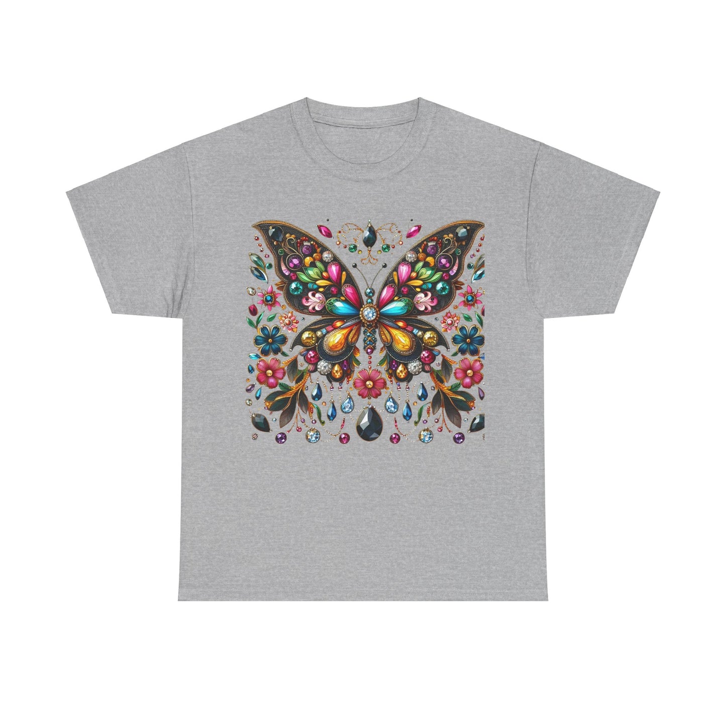 Enchanting Butterfly Brooch Unisex T Shirt Graphic Tee Unisex