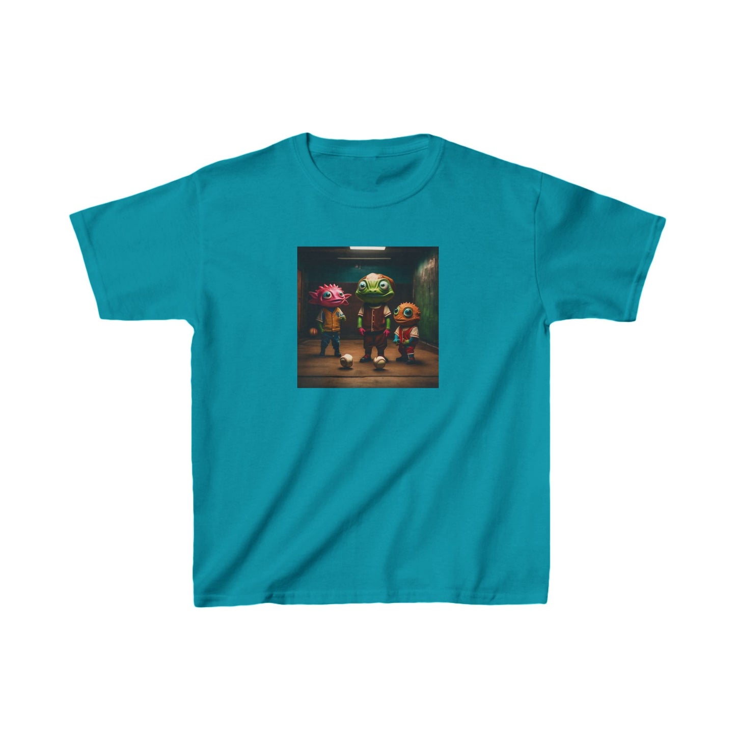 Kids Cute Aliens Heavy Cotton Tee 16 colors