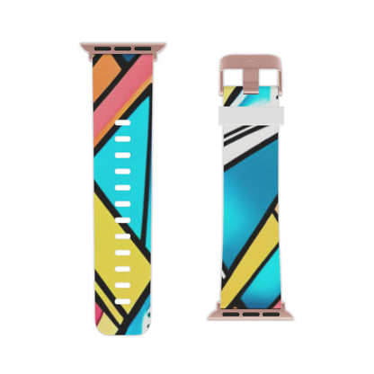Luxury DesignVibe Apple Watch Band featuring unique patterns and elegant design from Dazzling Dreams Studio.