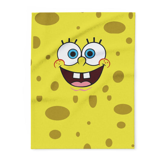 Decorative and Warm Spongebob Squarepants Arctic Fleece Blanket