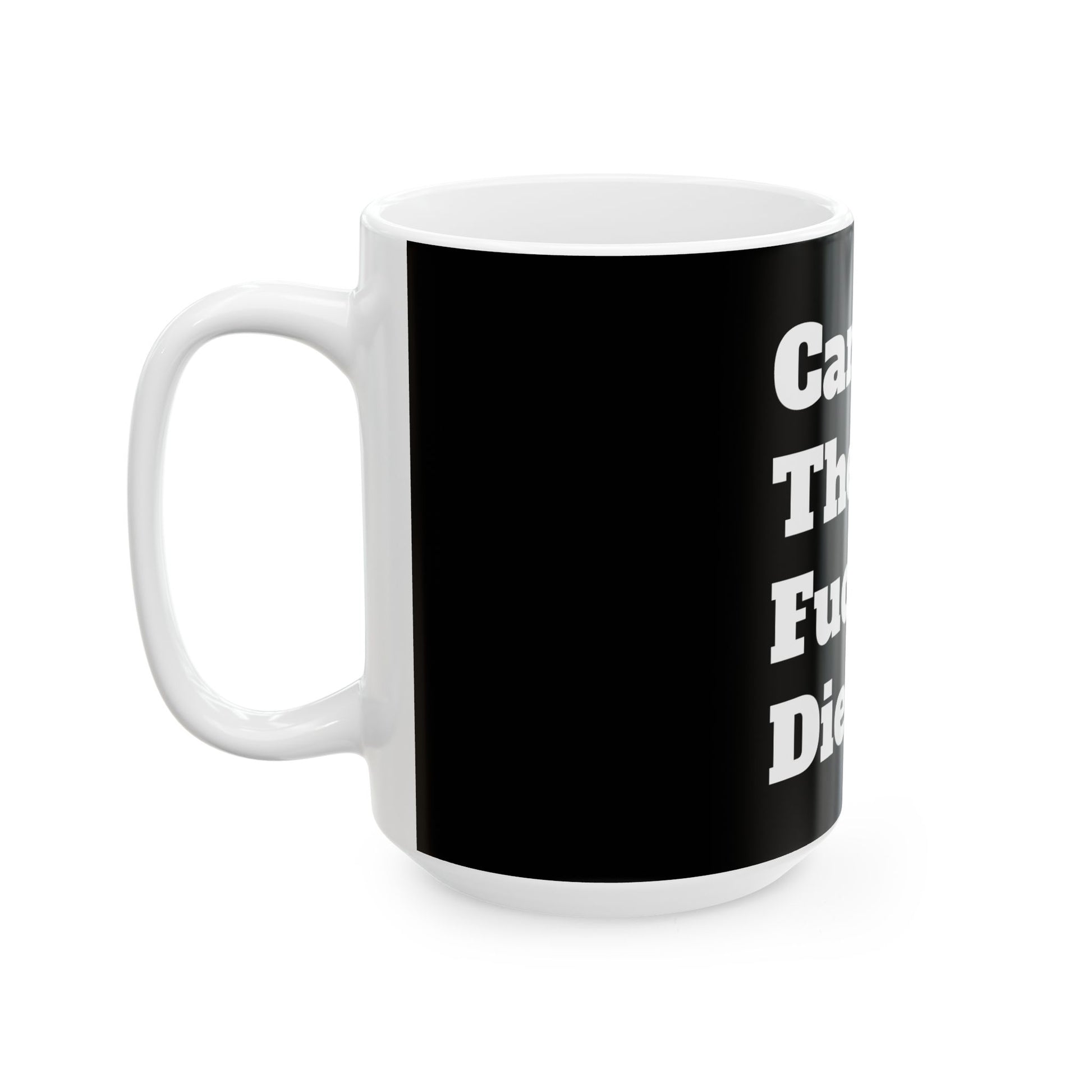 Funny Office Mug featuring an Inappropriate Slogan, perfect for cheeky coffee lovers and ideal as a novelty gift.