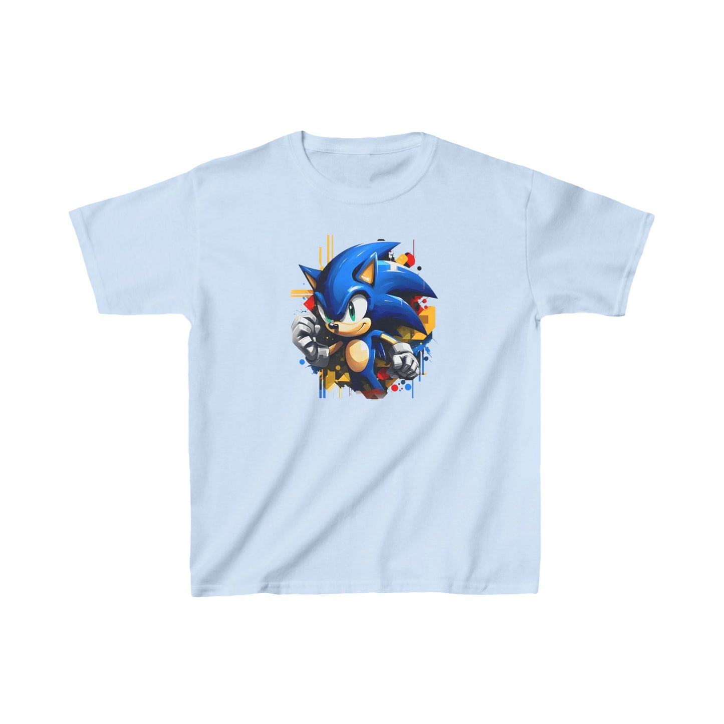 Child´s Sonic The Hedgehog Unisex Graphic Tee Shirt Kids