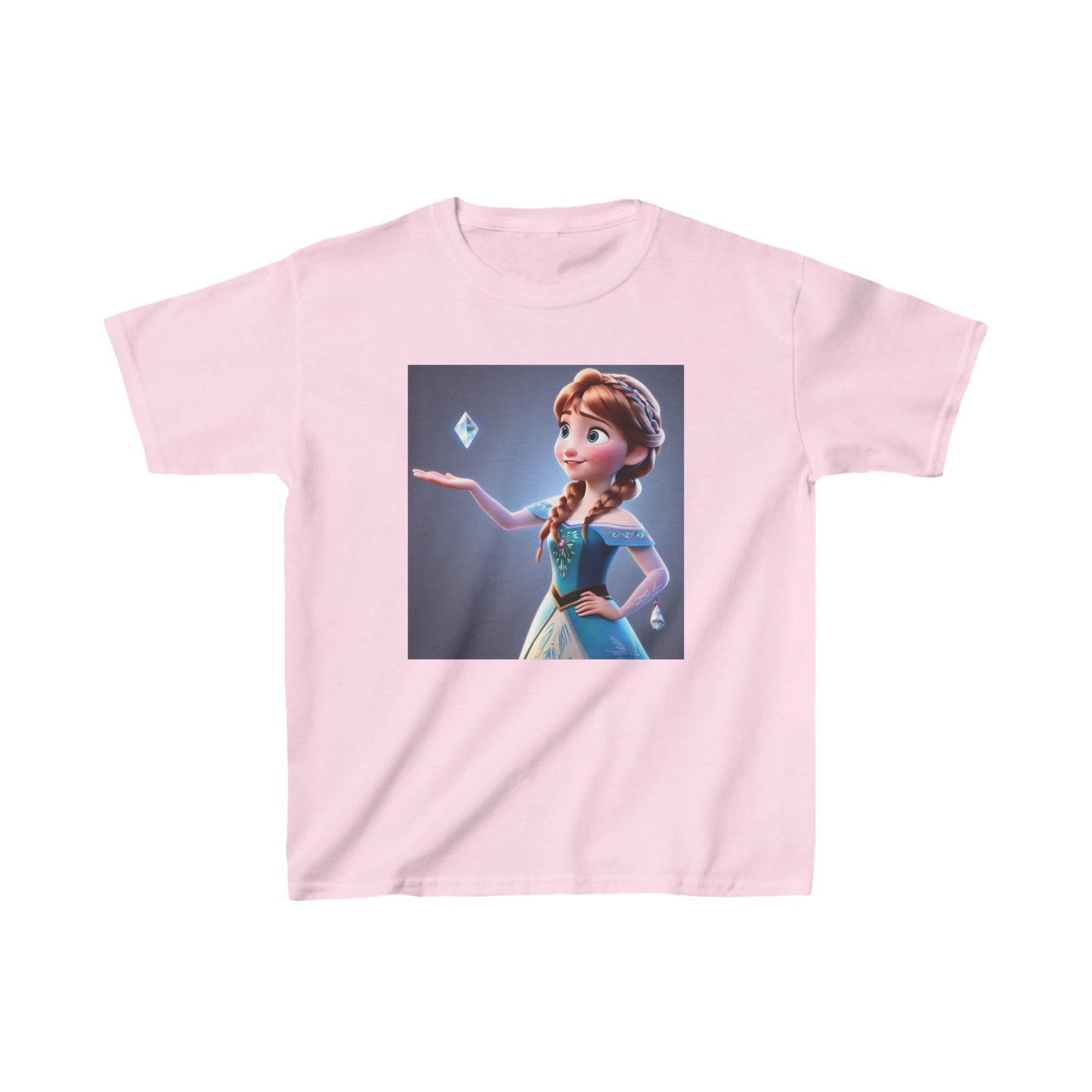 Kids Frozen Anna Heavy Cotton Tee 16 colors