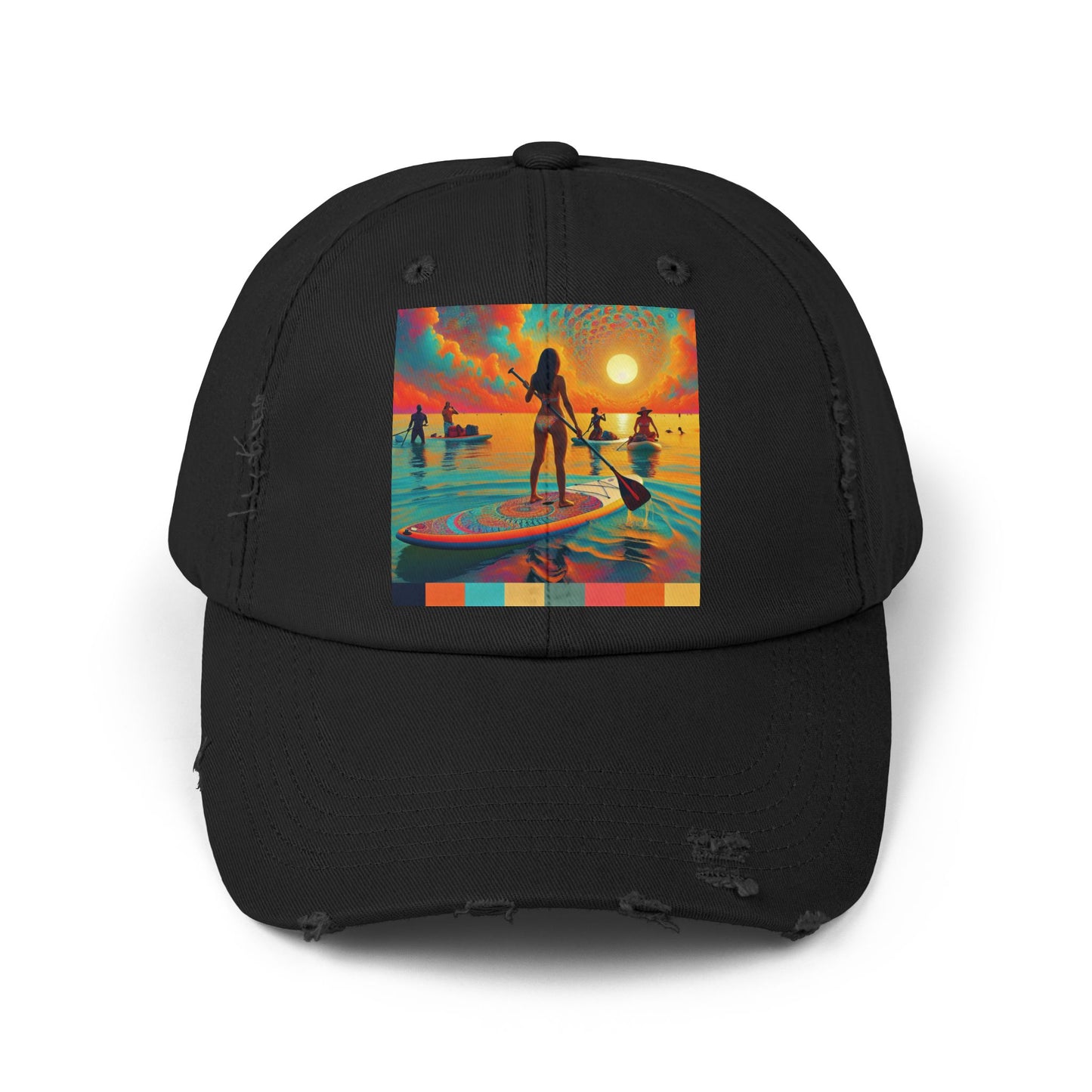 Unisex Distressed Paddleboarders Cap