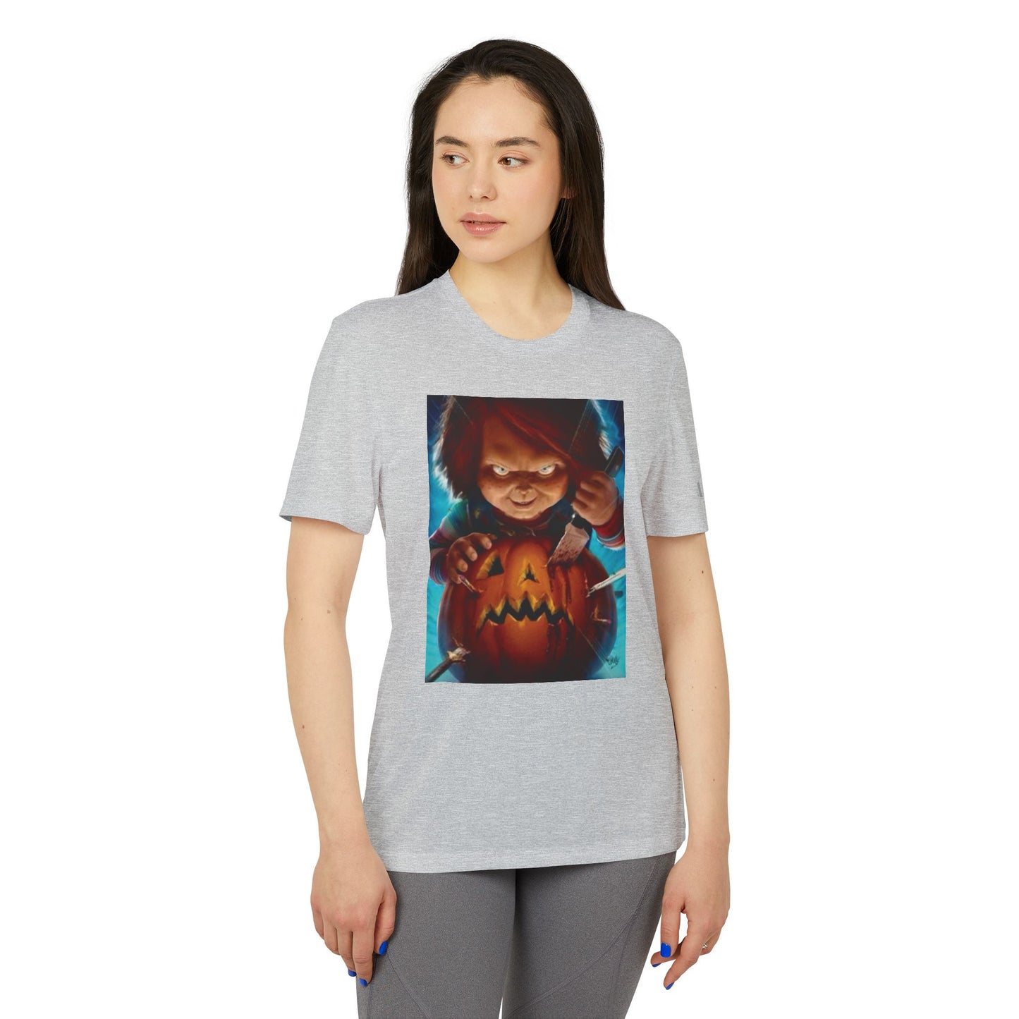 Adidas Unisex Halloween Chucky Cute T-shirt 9 Colors