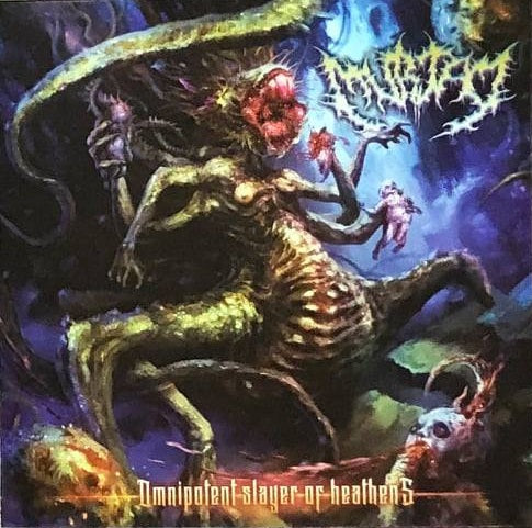 Murtad - Omnipotent Slayer Of Heathens official CD cover, featuring captivating artwork, produced by Rancid Offal Records, showcasing the essence of Death Metal in 2021.