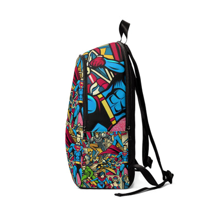Stylish Dazzling Dreams Pop Art Backpack, combining trendy pop art aesthetics with high-quality craftsmanship for a standout accessory.