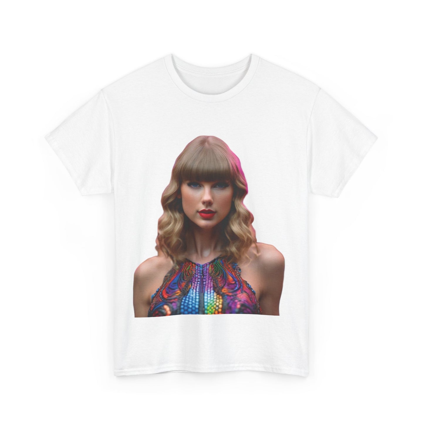 Swifties psychedelic  Taylor Swift Heavy Cotton Tee