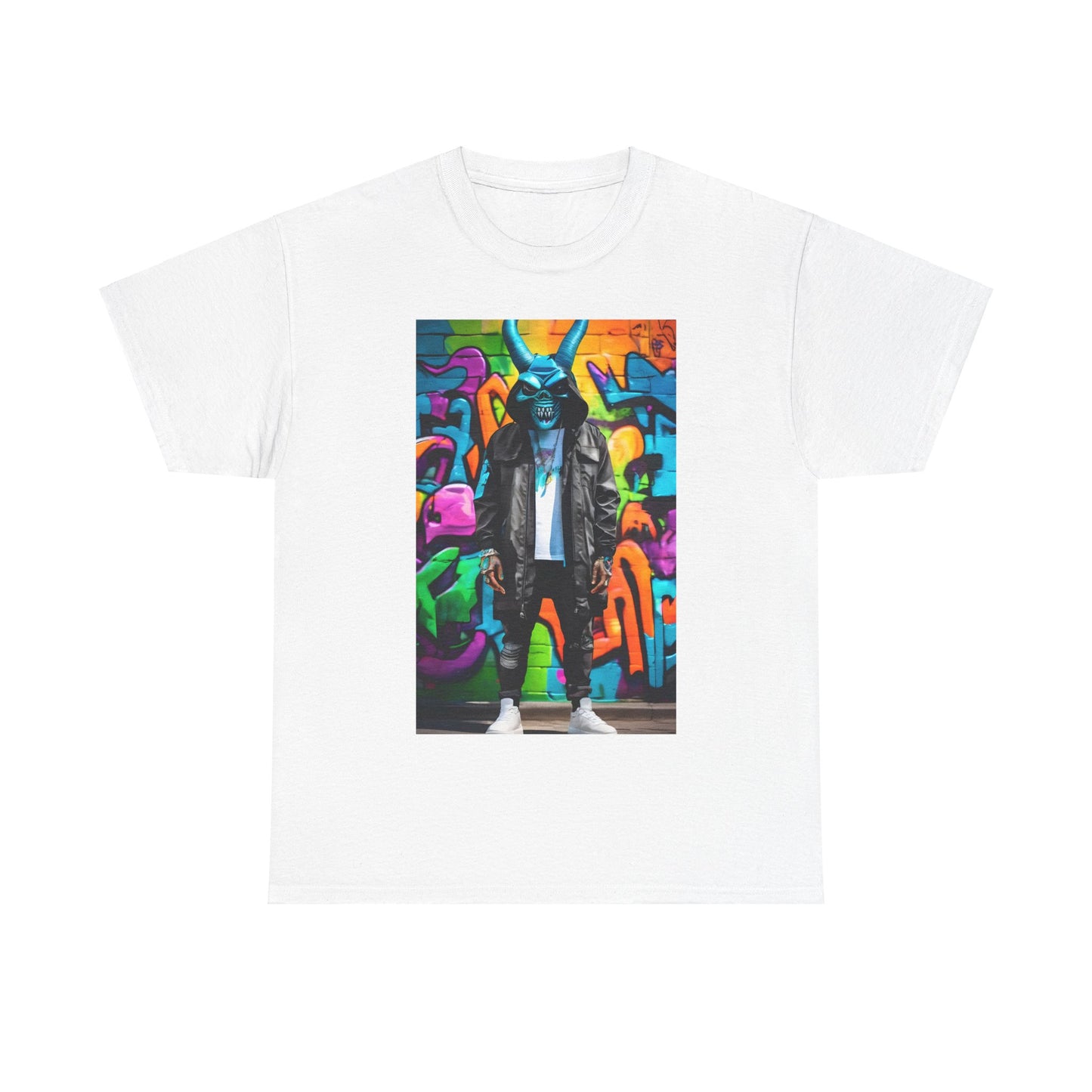 Street Monster Graphic T-Shirt, Urban Streetwear Top, Unisex Cotton