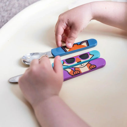 TUM TUM Travel Cutlery Set with Case - Felicity Fox