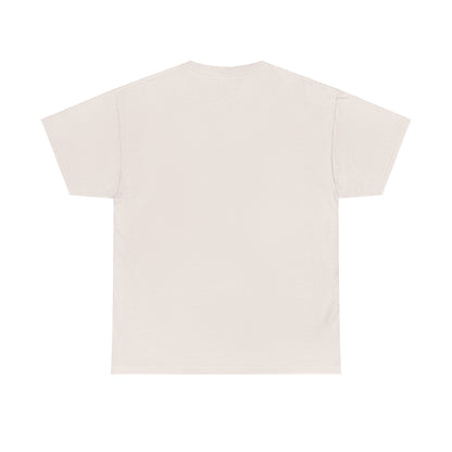 Back view of Leaping Puppy Graphic T-Shirt, a luxury urban streetwear top made from unisex cotton.