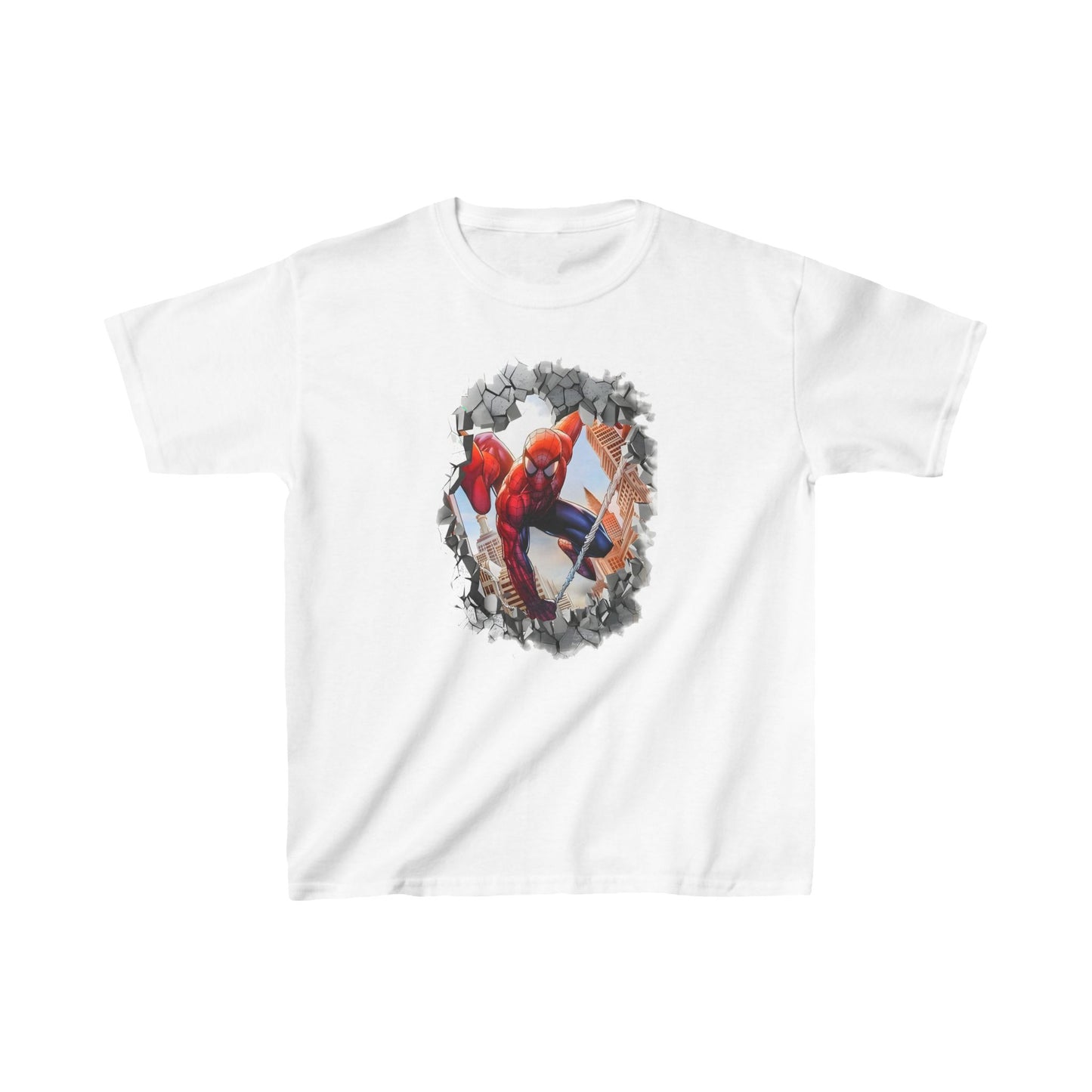 Unisex Kids Spider Man  Cotton T Shirt Tee Youths Childs