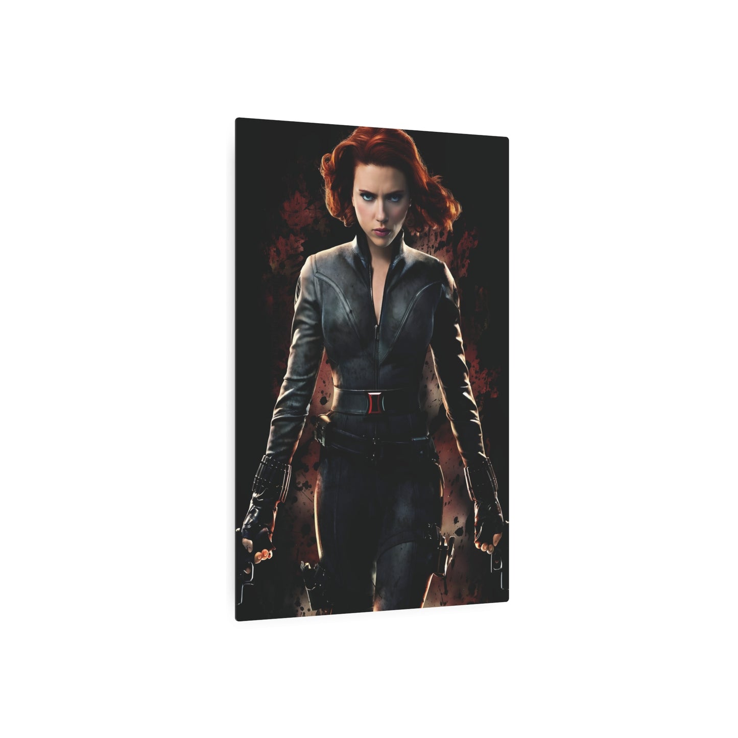 Marvel Black Widow Metal Art Poster