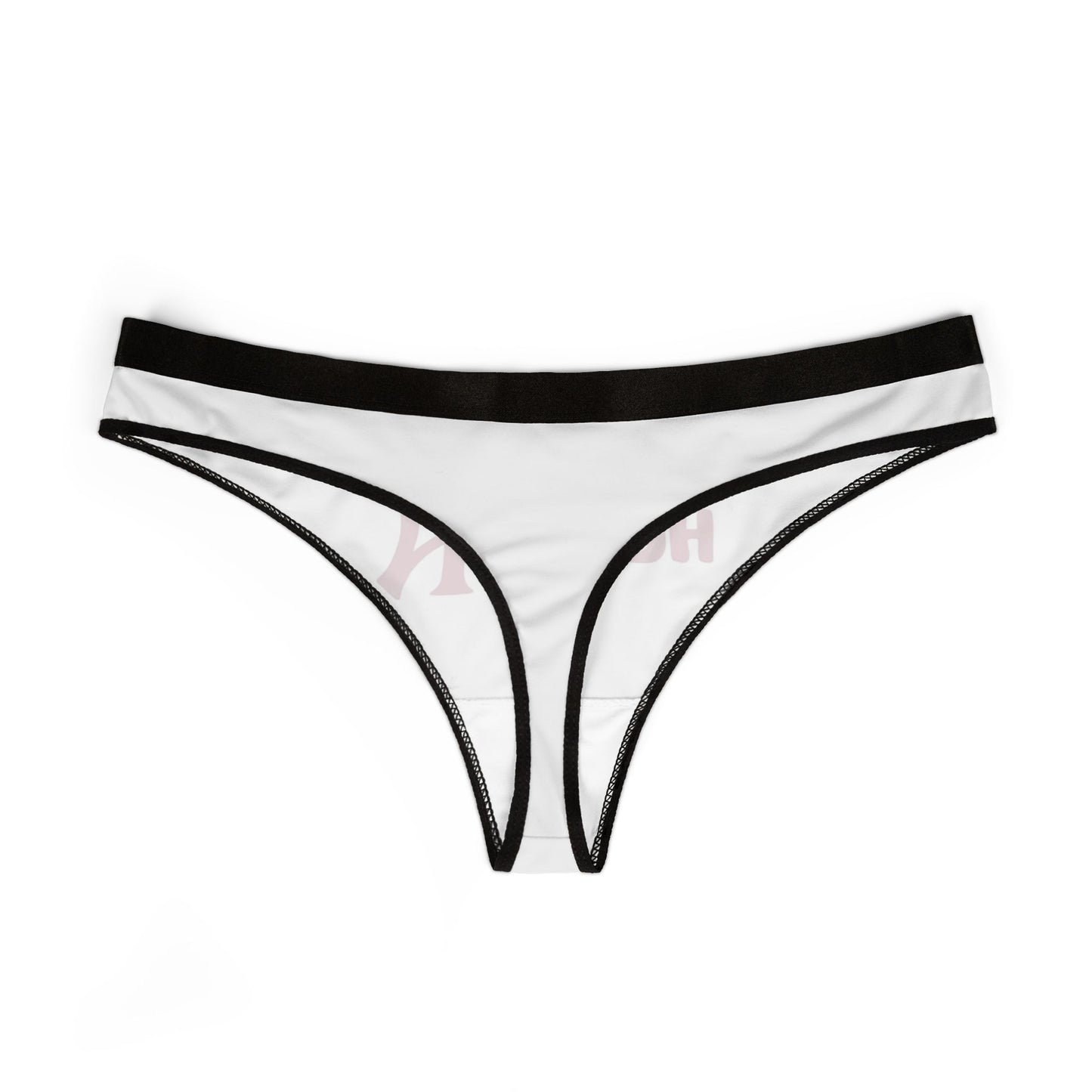 WOMEN'S NAUGHTY THONG PANTIES - CHEEKY, SEXY DESIGN WITH "HORNY" GRAPHICS!