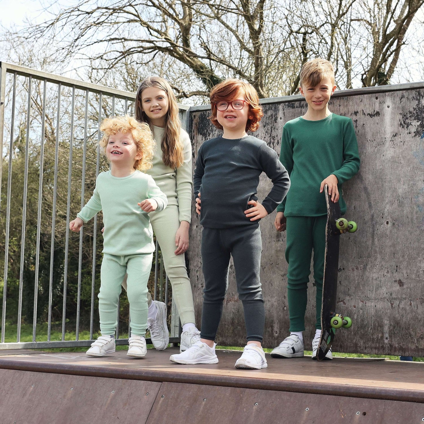 DreamBuy Pine Family Matching PJs in soft cotton, showcasing a luxurious selection of matching sleepwear for the whole family from newborn to adult XXL.