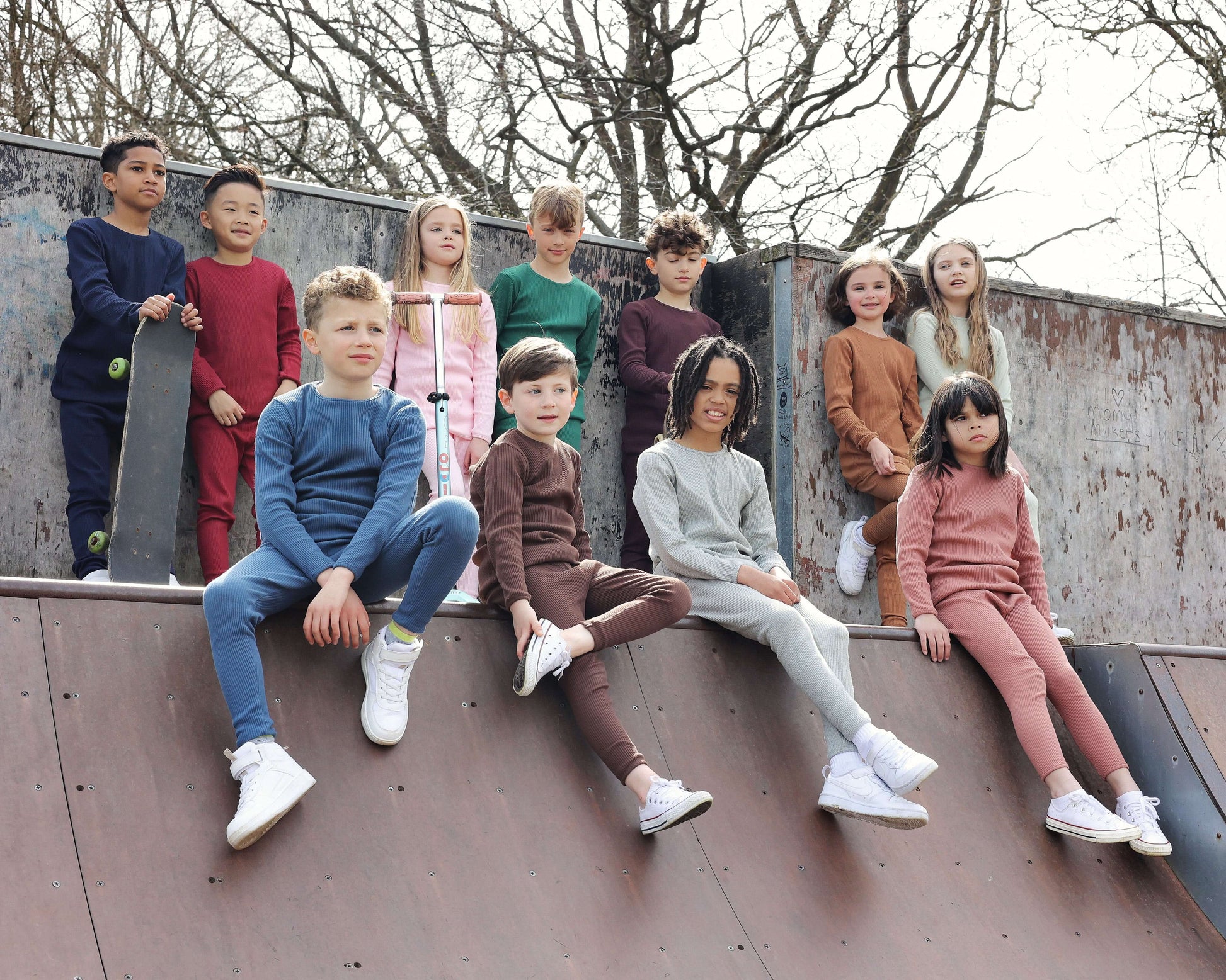 Stylish sage pyjamas for family gatherings by DreamBuy, crafted from breathable cotton blend for warmth and comfort.