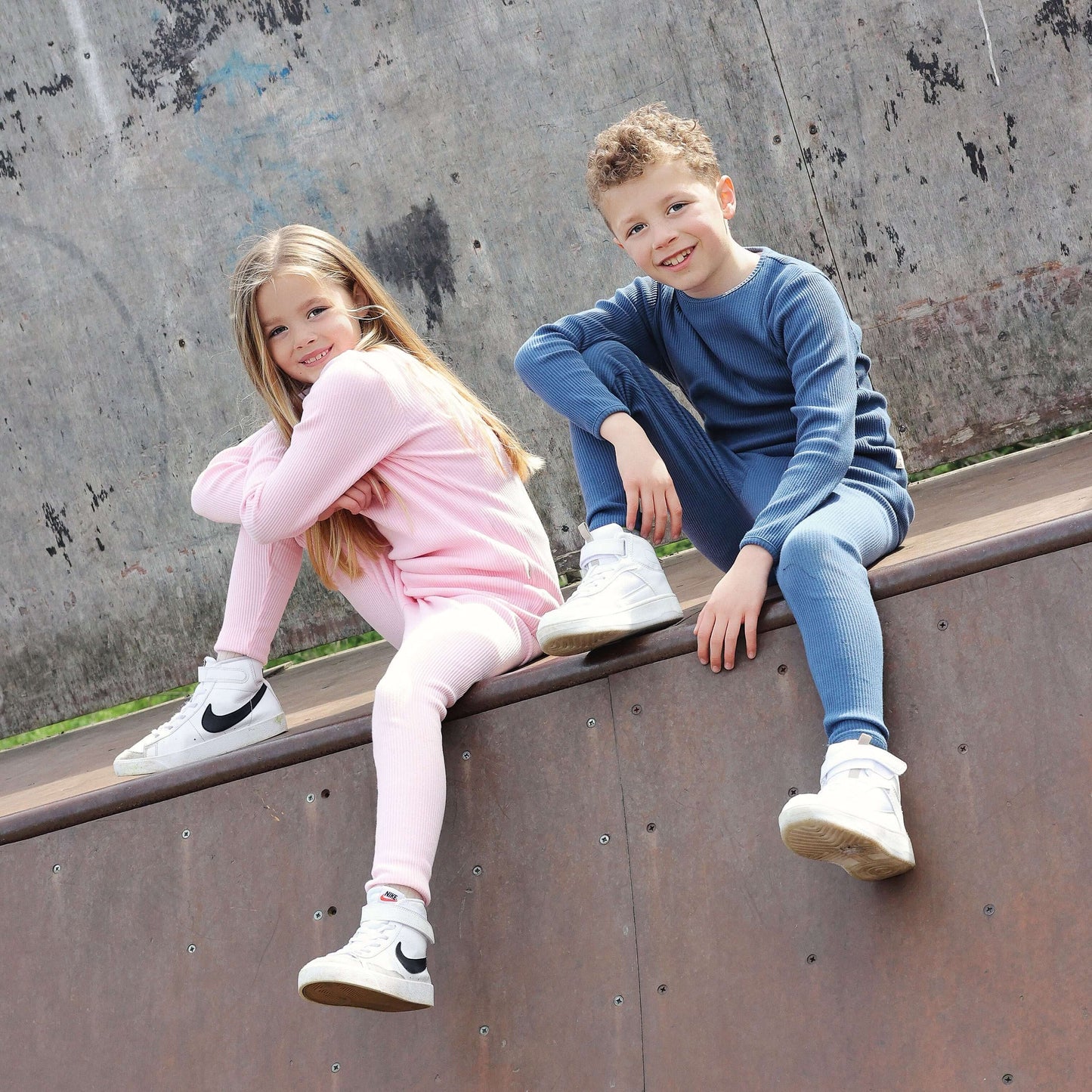 Luxury Midnight Blue Family Matching Pyjamas Set by DreamBuy, showcasing ultra-soft cotton fabric suitable for all family members from size 3 months to XXL.