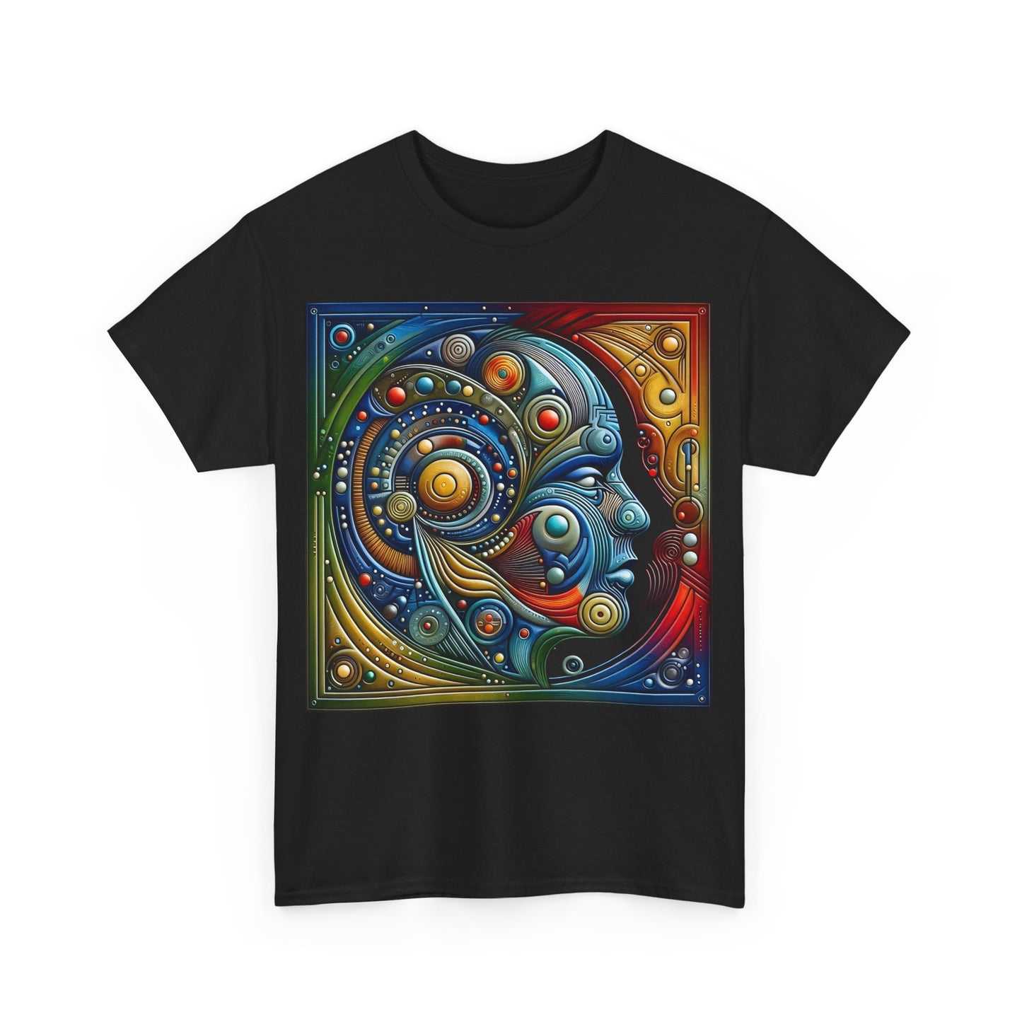 Stained Glass Dreams Unisex T Shirt Graphic Tee Unisex