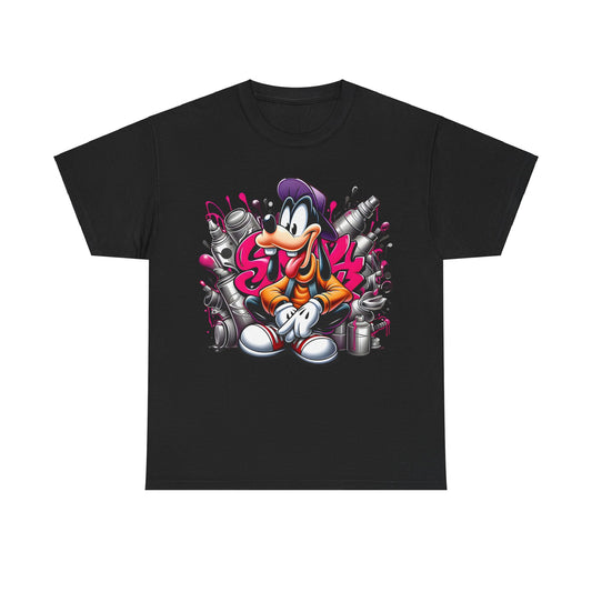 Goofy Graffiti Vibe  Unisex Graphic Tee Shirt