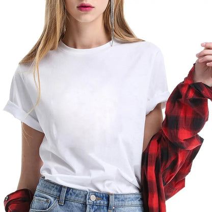 Sophisticated white Leopard Lips Print T-Shirt, a must-have luxury piece from Dazzling Dreams Studio.