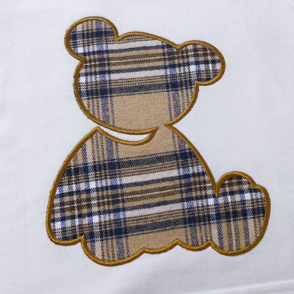 Luxury Baby Bear Graphic Round Neck Tee from Dazzling Dreams Studio, designed for ultimate comfort and style for infants.