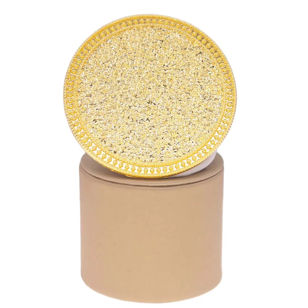 Elegant gold plated ring from the trendy big rings set for women, featuring a unique geometric design, perfect for adding a luxurious touch to any outfit.