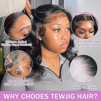 Chic Brazilian Remy human hair wig with a body wave style, perfect for versatile styling and enhancing beauty.