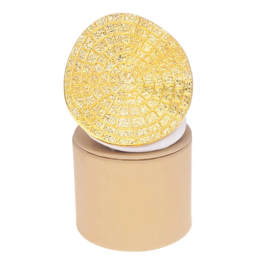 Trendy gold plated ring set highlighting unique and fashionable designs, perfect for fashionable women who appreciate luxury accessories.