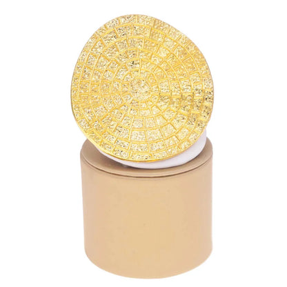 Trendy gold plated ring set highlighting unique and fashionable designs, perfect for fashionable women who appreciate luxury accessories.