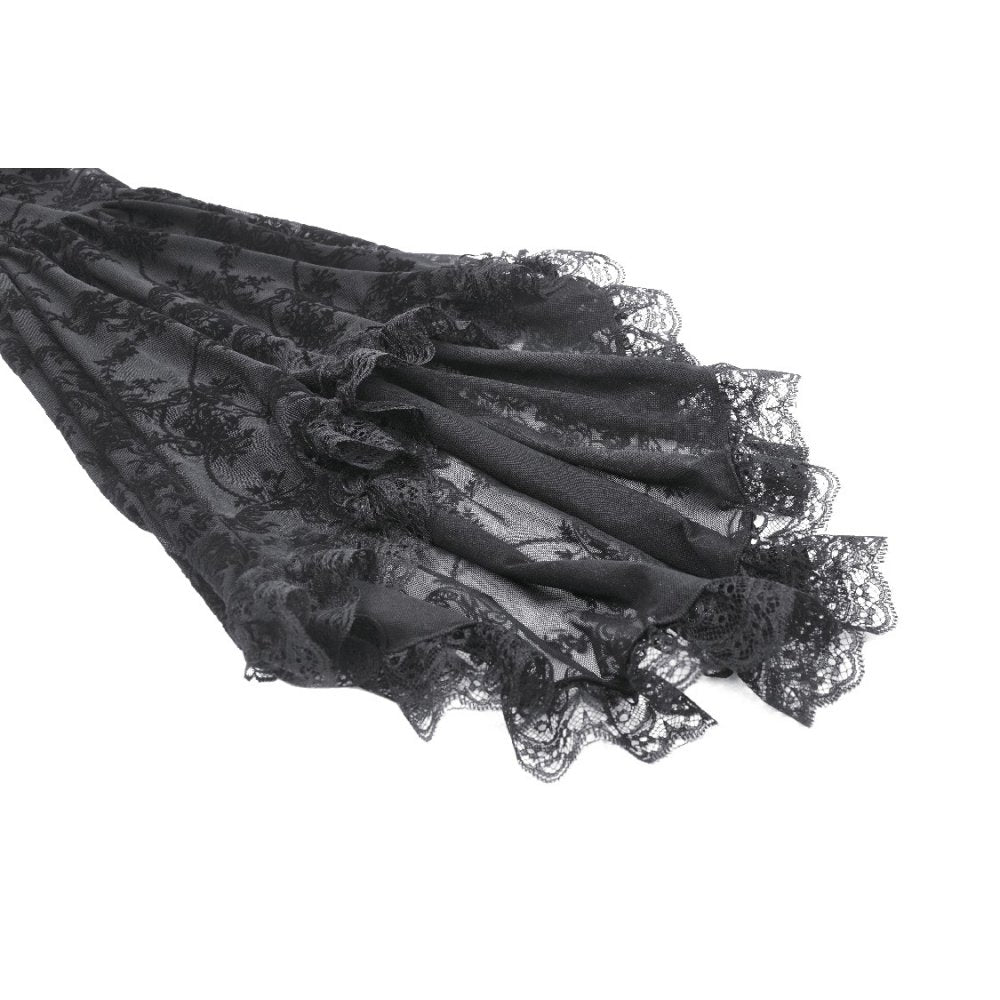 Model wearing the Dark In Love Alora Lace Dress, embodying luxury fashion with perfect fit and stunning lace fabric.